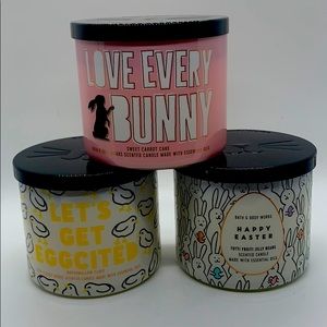 NEW Set Easter Candles from Bath & Body Works